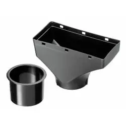 Bartscher Trester-Auswurfschacht KV1 für Kaffeeautomat KV1 190060 , 1 Stück