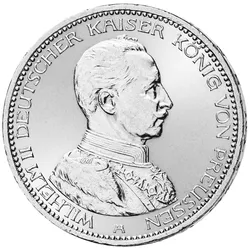5-Mark-Stück Preußen Kaiser Wilhelm II.