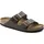 Birkenstock Arizona Naturleder schmal dunkelbraun 43