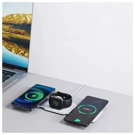 DUDAO induktives Schnellladegert 3W1 15W 3in1 Inductive Charger - Weiß