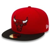 New Era 59FIFTY Cap - NBA Chicago Bulls rot/schwarz 7 58