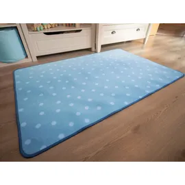 Primaflor PUNTO Kinderteppich 100 x 150 cm Blau