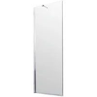 SANOTECHNIK "Sanoflex »Young«, grau (chromfarben), B:85cm H:195cm, Duschwände, Glas