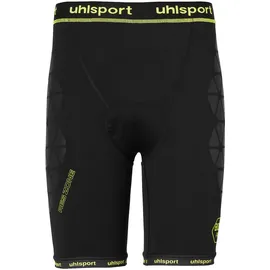 Uhlsport Bionikframe ungepolsterte Torwart-Tights Herren schwarz/fluo gelb XL