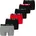 Basic Everyday grau/rot/schwarz XL