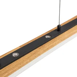 Elobra LED-Pendelleuchte Panama Holz