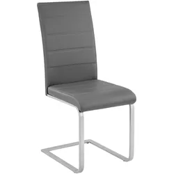 TECTAKE Schwingstühle, Kunstleder  8er Set