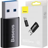 Baseus USB-A auf USB-C Adapter 1,0 m Schwarz