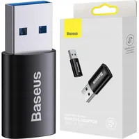 Baseus USB-A auf USB-C Adapter 1,0 m Schwarz