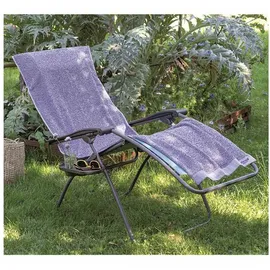 Lafuma Frotteeauflage blau 180 x 60 cm
