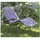 Lafuma Frotteeauflage blau 180 x 60 cm