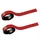 Maul Magnetstreifen 0,5 cm x 1 m Rot 2 St.