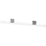 Duravit Sivida 125x65x3,6mm, we. hgl, montiert, chrom