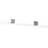Duravit Sivida 125x65x3,6mm, we. hgl, montiert, chrom