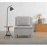 otto home Sessel OTTO HOME "AINSLEY - OTTO. Verlässliche Qualität.", grau, B:81cm H:82cm T:65cm, 100% Polyester, Sessel, Sessel, wandelbar zum Gästebett, Schlafliege, Webstoff u. Cord-Bezug