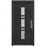 PANTO Haustür Modell K017 DIN rechts anthrazit 110 x 210 cm