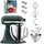 KitchenAid Artisan 5KSM185 Onyx Schwarz Nudelwalzenset