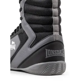 Lonsdale Heskin Herren Black/Grey/White 40