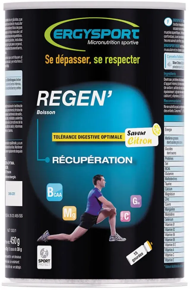 Ergysport Regen ́ Boisson de récupération