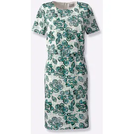 Lady Webkleid Etuikleid Mehrfarbig 46