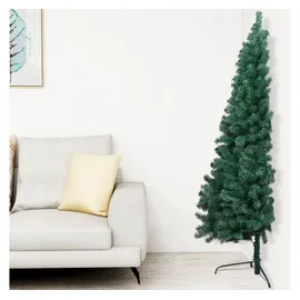 vidaXL Künstlicher Halb-Weihnachtsbaum mit Ständer Grün 120 cm PVC