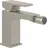 Villeroy & Boch Architectura Square Einhebel-Bidetarmatur Brushed Nickel Matt TVB12500100064