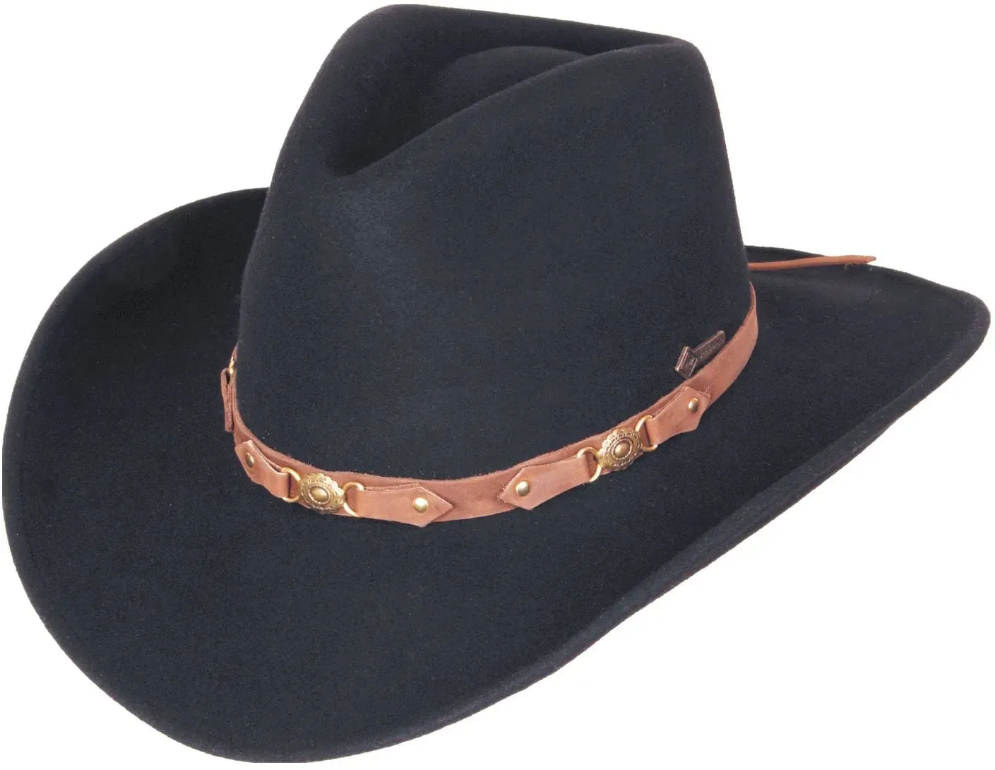SCIPPIS Westernhut Bandit schwarz S (55 cm)