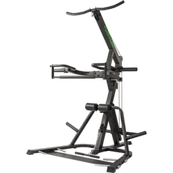 Kraftstation WT85 - Lat Pully Station - Fitnessstation - Hanteltraining SCHWARZ|SCHWARZ No Size