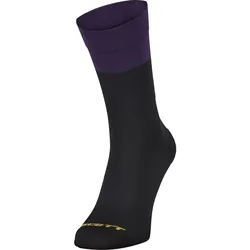 Scott Sock Block Stripe Crew black/cyber purple (7723) S