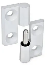 Scharniere, aushängbar, Zink-Druckguss (337-ZD-40-40-A-1-SR)