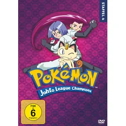 Pokémon - Staffel 4: Die Johto Liga Champions [7 DVDs] | Zustand: Neu & original versiegelt