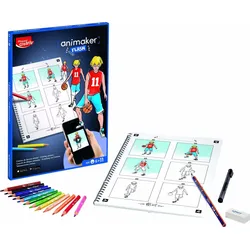 Maped® Creativ Malset Comic-Gestalter action Mehrfarbig