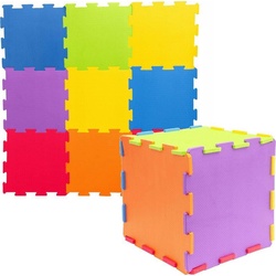 Smily, Spielteppich + Spielmatte, Puzzle-Bodenmatte (32 x 32 cm)