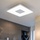 ETC Shop LED Panel Esszimmerlampe Wohnzimmerleuchte Flurleuchte Tageslichtlampe, RGB dimmbar Fernbedienung cct Timer Memory