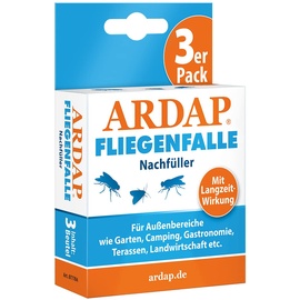 ARDAP Fliegenfalle Nachfüller 3er Pack