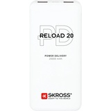 Skross Reload 20 PD Powerbank 20000 mAh Li-Ion Weiß