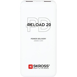 Skross Reload 20 PD Powerbank 20000 mAh Li-Ion Weiß