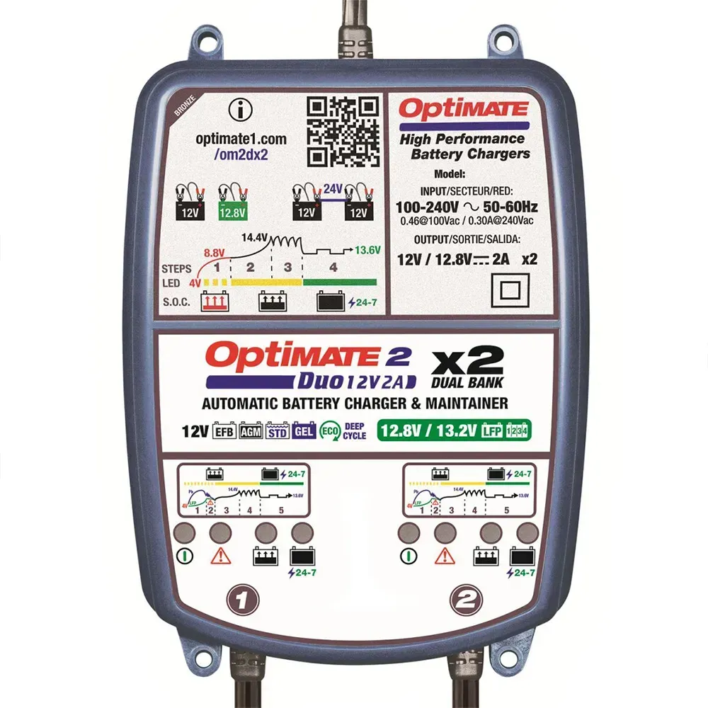 Tecmate Tm570 Ladegerät - Blue - One Size