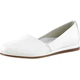 Heine Slipper HEINE, Damen, Gr. 36, weiß, Leder, Leder, sportlich, Schuhe