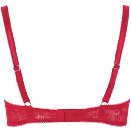 LISCA Push-up-BH Größe 80B, Farbe rot, - 80B