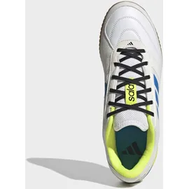 adidas Top Sala Competition II IN Herren Cloud White/Lucid Ray Blue/Solar Yellow 48