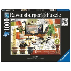 Ravensburger Puzzle Ravensburger 16899 Eames Design Klassiker Puzzle, 1000 Puzzleteile, Made in Germany bunt