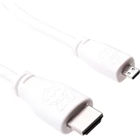 raspberr RPI M-HDMI HDMI Micro-HDMI 1 m Weiß