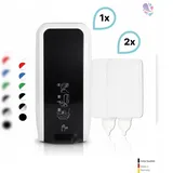 Blanc HYGIENIC Set Manueller Spender für Toilettensitzreinigung Blanc Cosmos +2x 1-Liter Sitzreinigungsschaum – PRODUKTSET