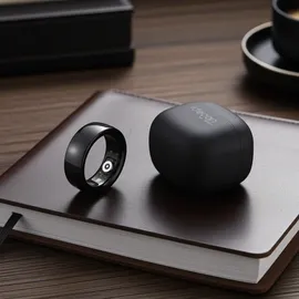 ideoon Smart-Ring Größe 63 / 63 mm Schwarz
