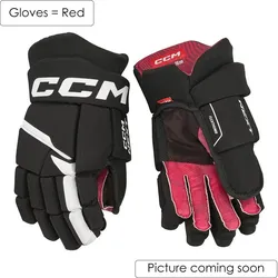Eishockeyhandschuh Rot/weiß Senioren CCM Next ROT 14"