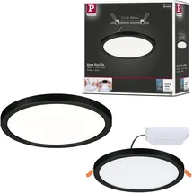 Paulmann LED Einbaupanel Areo 1x13 W rund Schwarz