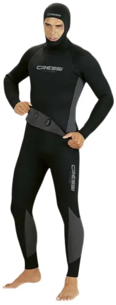 Cressi Spa Fisterra Lc 5 Mm Neoprenanzug - Black - 2XL