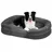 Songmics Hundekissen M 91 cm grau