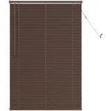 vidaXL Venetianer Jalousie 150 x 90 cm Dunkelbraun